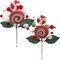 Set of 24: Assorted Sugar Candy Lollipop Sprays with Foliage &#x26; Berries | 15-Inch | Festive Holiday Decor | Trees, Wreaths, &#x26; Garlands | Christmas Picks | Home &#x26; Office Decor